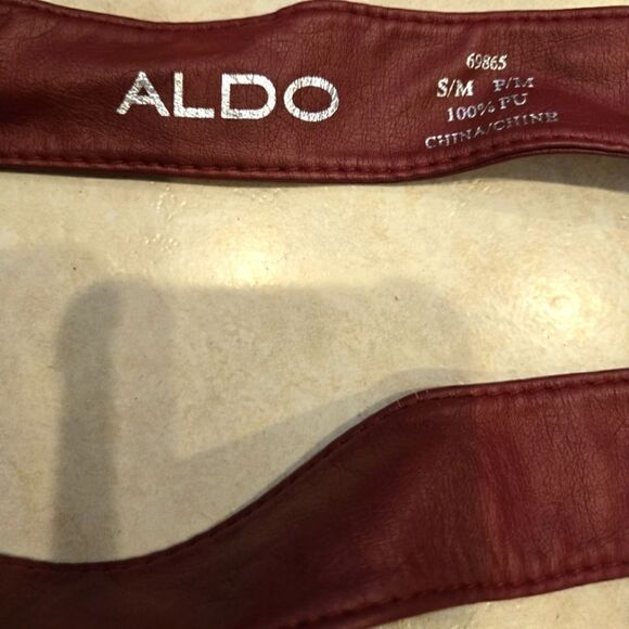 Aldo Faux Leather Red Vintage - Picture 4 of 4